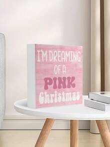 1 件粉色桌面装饰摆件，10 厘米 * 10 厘米 PVC 材质，适用于家庭、卧室、办公室桌面、书架圣诞装饰，是送礼的理想选择 - 粉色 - 查看 5