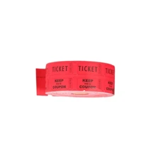 1 rolo 1000 Bilhetes de Rifa, Azul, Verde, Roxo (Múltiplas Opções de Cores), Rolo Duplo, Bilhete para Eventos, Entrada, Recompensa da Turma, Arrecadação de Fundos e Prêmios (500 Pares)