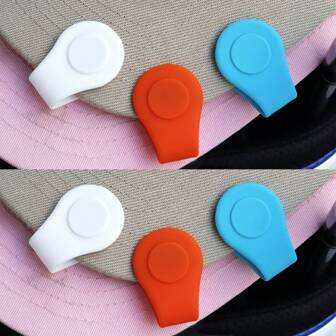 Magnetic Silicone Golf Hat Clip With Dent Repair Tool And Ball Marker - Convenient To Secure Your Hat And Keep Your Golf Accessories At Hand
