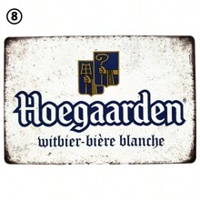 1pc, Beer Alcohol Metal Tin Sign (8''x12''/20cm*30cm),Vintage Metal Tin Plaque Art Posters Club Decoration Retro Bar Pub Man Cave Home Wall Decor Best Gifts Birthday