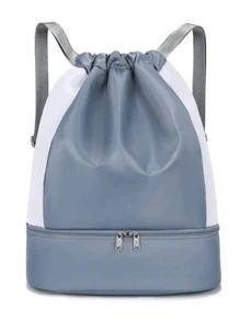 Large Capacity Storage Bag For Sports Fitness - 藍色 - 查看 1