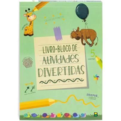 Livro-bloco De Atividades Divertidas