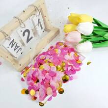 1pc/10g 1,5cm Giấy vụn nhiều màu, nhiều màu pha trộn cho tiệc sinh nhật, kỷ niệm, Giáng sinh, lễ hội, lễ mừng năm mới, trang trí sinh nhật lần thứ 1, trang trí bàn & bóng bay, Giáng sinh - Thông số kỹ thuật màu sắc khác nhau - Xem 9