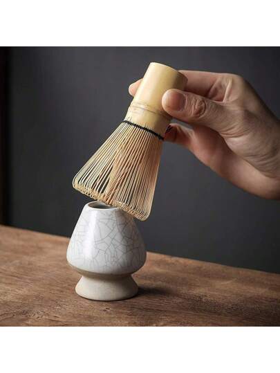 Natural Bamboo Tea Whisk Chasen Preparing Matcha Powder Brush Tool,Matcha Whisk Set,Tea Set,Matcha Whisk,Matcha Bowl Back To School