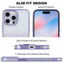 New Shiny Glitter TPU Solid Color Shockproof Phone Case + Full Phone Case Set, Compatible With IPhone 16, IPhone 16 Pro, IPhone 16 Plus, IPhone 16 Pro Max, IPhone 15, 7/8, IPhone 15 Pro Max, 12 Pro Max, 13 Pro Max, 14 Pro Max, 13, 14, 11, 12 Pro, 14, IPhone XS, XR, 78P, 78GES2, A13 4G, A22, A21S, A51 4G, S22 Ultra, A33 5G, A53, A23, S23 Ultra, S24, S23, A73, Redmi, OPPO, MOTO Phones Waterproof Anti-Fall Scratch Resistant