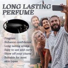 1pc 50ml Men's Charming Perfume, Natural Fragrance, Fresh Charm, Lasting Fragrance, Dating Atmosphere, Perfume