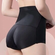 Z&D Lingerie High Waist Shaping Panties With Padding Butt Lifting And Enhancement 5012 - màu đen - Xem 4