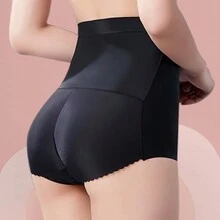 Z&D Lingerie High Waist Shaping Panties With Padding Butt Lifting And Enhancement 5012 - màu đen - Xem 5
