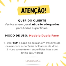 Double-Sided Suction Cup Support Case, Front And Back, For Cell Phones, Stick Cell Phones To Glass, Mirror - BLACK - 黑色 - 查看 6