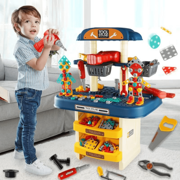 Conjunto De Juguetes De Herramientas Para Niños/as 246 piezas. Juguetes De herramientas En 3d Para La Construcción De Juguetes De Perforación Eléctrica Con Tornillos, Tuercas, Juego Pretende De Herramientas, Conjunto De Herramientas Creativas 3d Para La Construcción De Juguetes De Bloques Diy. Juegos Educativos Y Regalos Para Niños/as (conjunto De Herramientas De Taladro Eléctrico Incluidos).