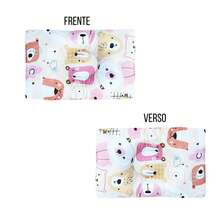 Baby Pillow Flat Head Newborn RN Pillow - Gấu Mật Ong - Xem 2