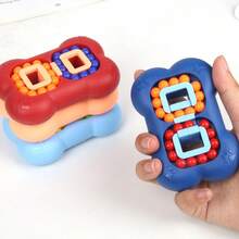 Đồ chơi Fidget Cube xoay Magic Bean, Đồ chơi xoay Magic Cube Puzzle, Quà tặng giảm căng thẳng Fidget Puzzles Brain Teaser Sudoku Puzzles dành cho người lớn, Đồ chơi giảm lo âu, Đồ chơi khối lập phương cầm tay lật đôi, Quà tặng Giáng sinh/Tiệc tùng - nhiều màu - Xem 7