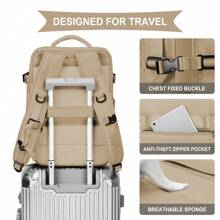 Backpack 40x30x20 Airplane, Ryanair Cabin Hand Luggage Backpack, Laptop Backpack For Aeroplane Travel, School Backpack - 灰色 - 查看 6