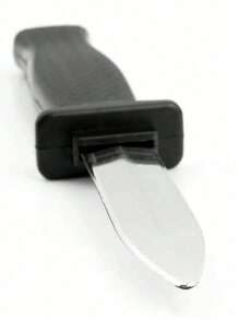 1 peça de faca de plástico retrátil assistida por mola novidade susto brincadeira falsa adereço