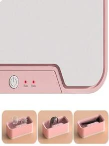 1 Piece Portable Household Cleaning Machine, Ultrasonic Cleaner, Jewelry Cleaning Machine For Rings, Glasses, Makeup Brushes. - 彩色 - 查看 2