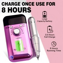 45,000 RPM Electric Nail File, Professional Nail Drill Machine, Portable Electric Nail Care Tool For Manicure, Pedicure & Cuticle Care