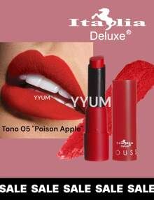 Italia Deluxe Matte Mousse Stick - Tono 05 ''Poison Apple'' - View 1