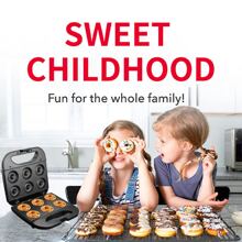 Sokany.Máquina para hacer donas de 6 agujeros - Negro - Ver 4