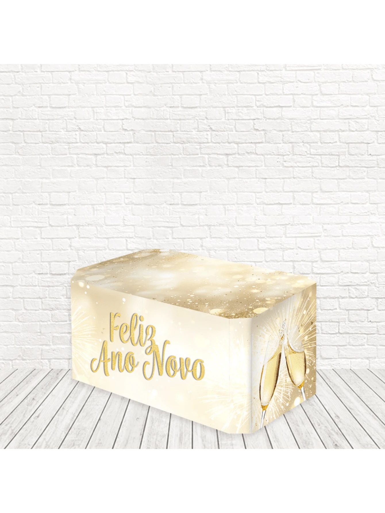 Tablecloth Cover Decoration Sublimated 3D Fabric Easy To Wear New Year 0.70Ax1.40L - FTM-156 - 查看 1