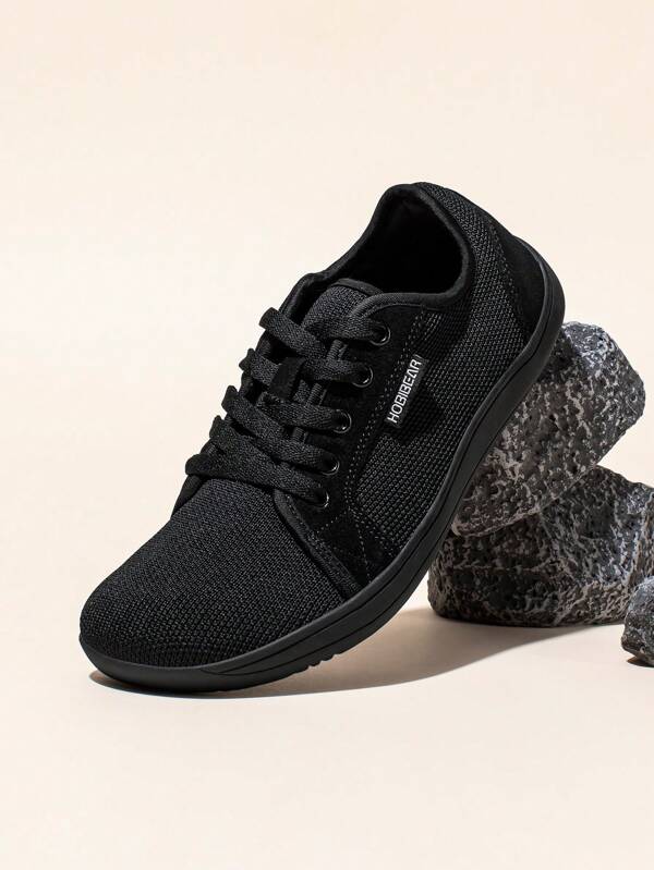 HOBIBEAR Scarpe da uomo minimaliste per trail running e camminata, con punta larga, traspiranti e confortevoli