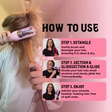 夏季自动无绳理发器，C 型充电器分体理发机，专业理发礼物，圣诞节和新年礼物自动电动修剪器，C 型可充电分体理发器，适用于家庭和沙龙