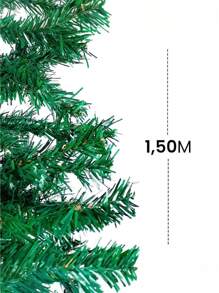 Robust Green Christmas Tree 1.50m With 380 Realistic Branches With An Elegant Presence Easy Assembly And High Durability - 綠色 - 1.50M - 380 批 - 查看 4