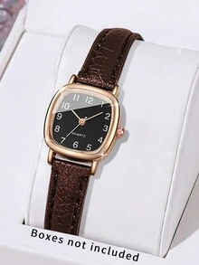 1 chiếc đồng hồ thạch anh kỹ thuật số nhỏ nhắn và tinh tế làm quà tặng cho các bé gái - Một cỡ - Xem 6