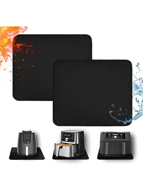 1pc Heat Resistant Mat For Air Fryer, Heat Resistant Pad Countertop Protector Mat Coffee Maker Mat For Countertops For Air Fryer, Coffee Maker