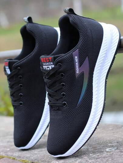 男士透气网眼休闲运动鞋，轻便，防臭，四季皆宜，跑步鞋，防滑，时尚，