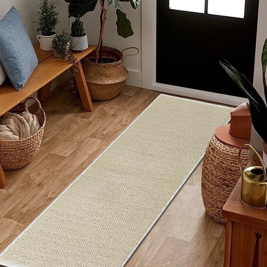 1 块米色地毯，采用柔软蓬松的面料制成，脚感舒适，底部防滑，确保室内安全。自然色调适合圣诞节、客厅、卧室、书房、游戏室、音乐室等。适合大多数家庭和学生的高品质、低价选择。 - 米色 - 查看 1