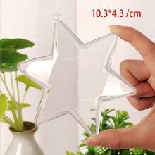 1 件优雅创意圣诞透明装饰空心球，DIY 空心球装饰吊坠，透明圣诞球吊坠，亚克力材质坚固、耐磨且易于清洁，可重复使用，精美装饰吊坠，适合节日派对装饰礼物 - 無色 - 查看 10