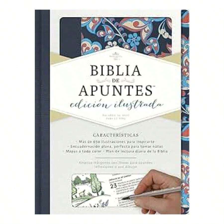 "Illustrated Edition Of The Bible With Notes RVR60" - Single Book - View 1