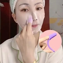 1 chiếc cọ mũi silicon, bền, cọ làm sạch lỗ chân lông, cọ rửa mặt, cọ mặt lông mềm, cọ ngón tay cánh mũi mềm, cọ rửa mụn đầu đen, bàn chải đánh răng silicon cho thú cưng, cọ vệ sinh cằm đôi, quà tặng sinh nhật, giáng sinh, halloween, lễ tạ ơn, thích hợp cho gia đình, trường học, hộ gia đình - Nhiều màu - Xem 12