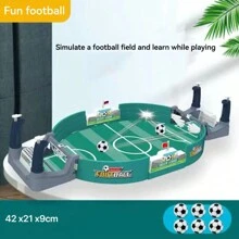 Mini Tabletop Soccer Board Game Toys For Children, Interactive Tabletop Soccer Game Suitable For Indoor Family Gatherings And Entertainment, Perfect Gift For Birthday Parties, Decoration. Tabletop Soccer Playset For 2 Players, Portable Outdoor Sports Game Toy, Ideal For Halloween, Christmas Gift Set