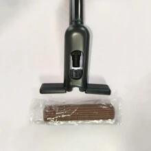 Fregona de mano mini de escritorio para uso doméstico, seca y húmeda, con rociador de agua, para limpieza a mano libre en interiores, mopa pequeña de goma de doble uso