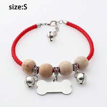 Engraved Pet ID Tag Collar With Bell, For Dogs & Cats