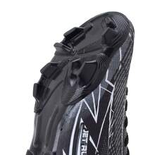 X JET RUN Children's Soccer Field Cleat Made Of Synthetic Grass, Lightweight And Durable, Immediate Shipping Promotion - 黑色 - 查看 5