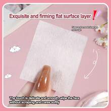 1PC Thin Cotton Pads 600 Pieces Of Water-Saving Skin-Friendly Makeup Remover Pad Soft Non-Flaky Wet Application - White - View 6