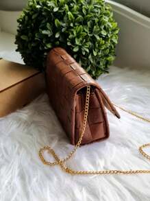 Bottega Women's Elegant Party Bag 3D High Relief - 鏽棕色 - 查看 2
