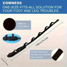 1pc Foot & Calf Stretcher With Yoga Strap, For Muscle Relaxation And Leg Stretching