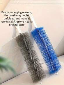 1/2 件风扇刷，多用途长风扇清洁刷，家用除尘器，柔性除尘器，耐用风扇除尘刷，适用于空调、百叶窗、窗槽、清洁用品、清洁工具、返校必备品 - 風扇刷 - 查看 12