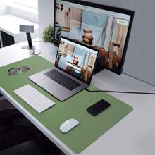 Leather Desk Pad Protector,Mouse Pad,Office Desk Mat, Laptop Desk Pad,Waterproof Desk Writing Pad For Office And Home Back To School Desk Accessories Office Supplies Office Desk Accessories Mousepad Mouse Pad For Desk