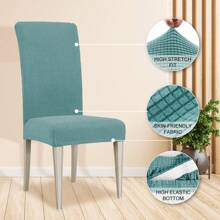 Ystyle Chair Covers With Backrest 6 Pieces, Stretch Chair Covers Living Room Kitchen, Universal Stretch Chair Covers, Modern Anti-Scratch Cat Chair Covers - Baby Blue - View 3