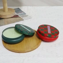 1 Set Rose Aromatherapy Christmas Scented Candles,Longjing Osmanthus Fragrance Scented Candles ,Scented Candles For Christmas Gifts,Home Decoration Aroma Holiday Festival Christmas Candles ,4 Oz Natural Soy Wax Long Lasting Candles Set,Room Decor,Gifts