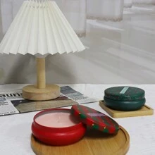 1 Set Rose Aromatherapy Christmas Scented Candles,Longjing Osmanthus Fragrance Scented Candles ,Scented Candles For Christmas Gifts,Home Decoration Aroma Holiday Festival Christmas Candles ,4 Oz Natural Soy Wax Long Lasting Candles Set,Room Decor,Gifts