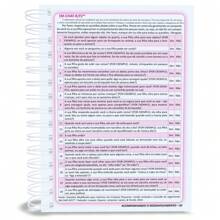 Vaccination/Health Card Updated For Girls - Floral Monogram A - 彩色 - 查看 7