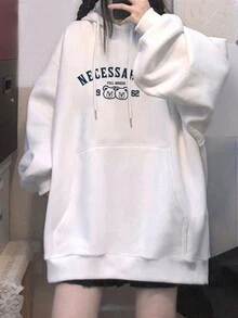 2024 新款女士休闲宽松连帽运动衫，百搭秋冬款