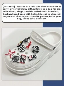 9 chiếc móc khóa giày bóng chày, móc khóa trang trí hình cá sấu bằng PVC, phù hợp với guốc, dép xăng đan, vòng tay - Quà tặng dự tiệc cho phụ nữ, nam giới, trẻ em, thanh thiếu niên - 9 điều cần làm trong bóng chày - Xem 8