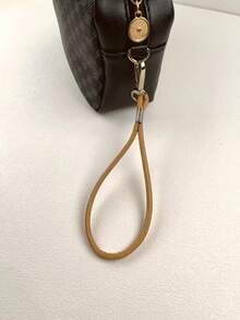 1 件皮革腕带钥匙链和包包饰品圣诞节礼物感恩节复古 - 彩色 - 查看 8