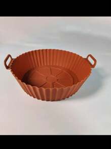 1 件可折叠可重复使用硅胶烘焙垫，适用于空气炸锅、厨房烤盘 - 彩色 - 查看 14